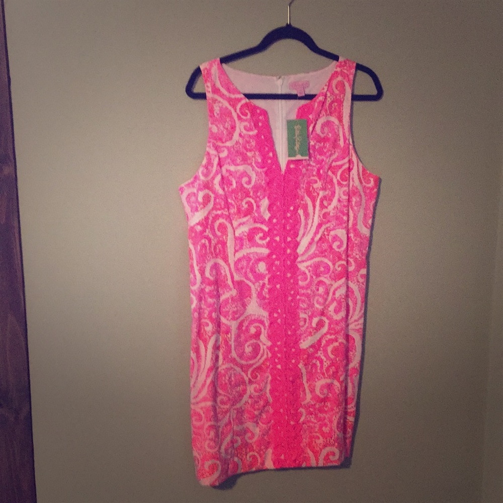 Lilly Pulitzer Ryder Shift Dress in Pink Pout